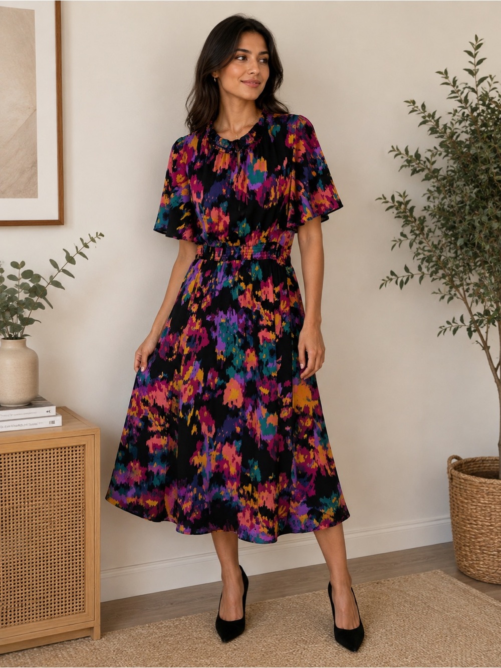 Vibrant Multicolor Dress